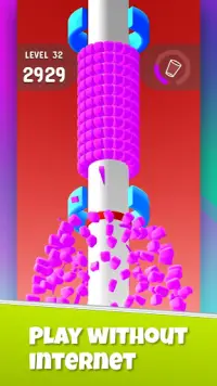 Ring Pipe - Crush Stack Tower Game Screen Shot 0