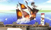 navales flota Caribe - golpear barcos piratas Screen Shot 2