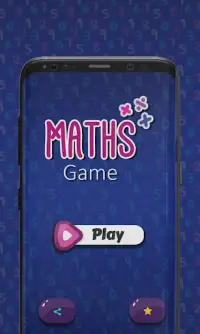 Math Quiz Game Screen Shot 0
