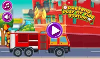Pretend My Fire Station: Rescue Fire Fighter Truck Screen Shot 0