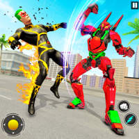 Robot VS Superhero Fighting Game