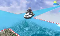 Water Slide Boat Racing Real Screen Shot 4