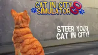 Cat In City Go Simulator Screen Shot 2