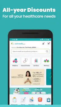 Netmeds - India Ki Pharmacy Screen Shot 0