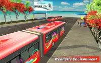Rijden stad Metro Bus Simulato Screen Shot 6