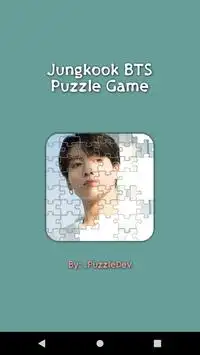 Jungkook BTS Game Puzzle And Wallpapers HD Screen Shot 0