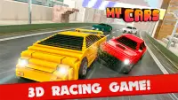 My Cars: Blocky Car Racing Sim Screen Shot 8