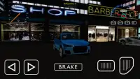 Ночное вождение автомобиля 3D Screen Shot 1