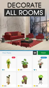 Home Makeover - Interior Design Decorating Games Screen Shot 4