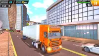 Lungsod Trak Pagmamaneho Simulator - City Truck Screen Shot 5
