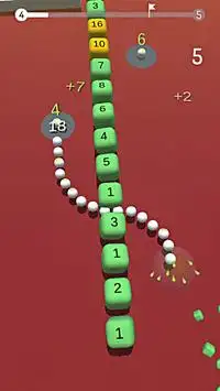 Snake Balls vs Blocks 3D Screen Shot 16