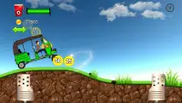 Tuk Tuk hill climb racing Screen Shot 0