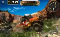 offroad sürücüsü 4x4 jip oyunu Screen Shot 1