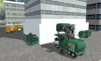 Flying Garbage Truck Simulator Screen Shot 0