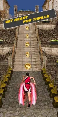 Temple Dash Run - Brave Hero Temple Escape Screen Shot 2