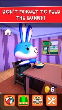 Talking Bunny Rabbit Virtual Pet Simulator Screen Shot 2