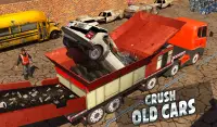 Car Crusher Excavator Games 3d Screen Shot 7