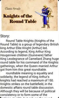 Introduction Knights of Round Screen Shot 0