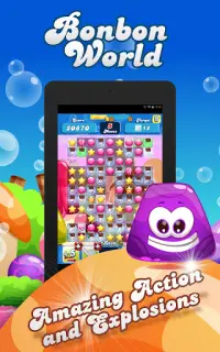 Bonbon World - Candy Jelly Puzzle Screen Shot 4
