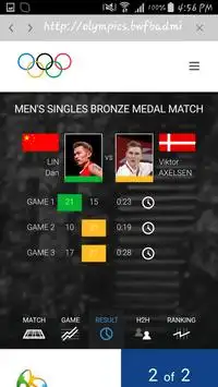 Best Badminton Live Score Screen Shot 1