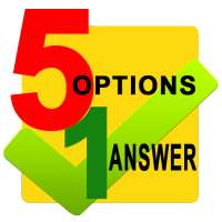 5 options 1 answer