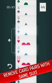 Solitaire: Card pairs Screen Shot 2