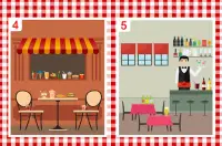 Restaurant Find Difference Screen Shot 2