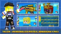 Cops N Robbers:Pixel Craft Gun Screen Shot 4