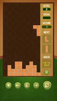 Tetra Brick Puzzle - Free Brick Game Screen Shot 2