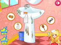 Очистка ванны принцесса игры Screen Shot 2