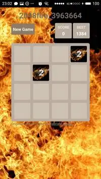 2048 fire Screen Shot 1