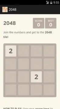 2048 puzzle Screen Shot 2