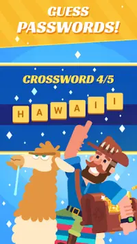 Crossword Islands:Daily puzzle Screen Shot 0