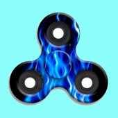 fidget spinner blue