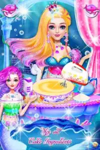 Princess Mermaid Birthday Party - sihirli peri Screen Shot 2