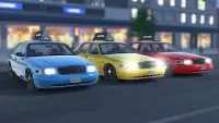 Taxi Yellow Cars Parking Game Screen Shot 0