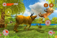 Wild Bull Family Survival Sim Screen Shot 6