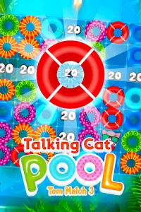 Talking Cats : Tom Blast pool Screen Shot 1