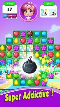 Candy Pop Girls - Game Match 3 Candy Screen Shot 4