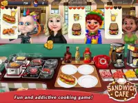 Sandwich Cafe: Juego de cocina Screen Shot 3