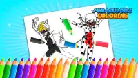 Coloring Ladybug & Cat Noir game Screen Shot 0