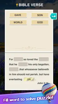 Bible Word Cross - Daily Verse Screen Shot 2