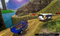 Offroad frutta Transporter Truck: simulatore di gu Screen Shot 1