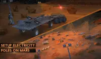 مدينة الفضاء البناء محاكي لعبة: المريخ مستعمرة Screen Shot 9