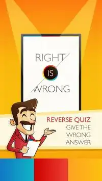 Reverse Quiz - Right is wrong Screen Shot 0
