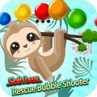 Sloth Bear Rescue Bubble Shooter