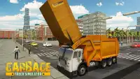 Garbage Truck Driver SIM Screen Shot 0