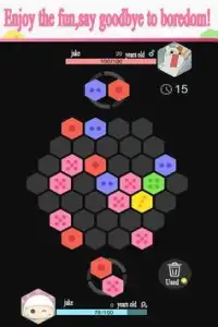 Hexagon Puzzle-消去＆対戦 Screen Shot 3