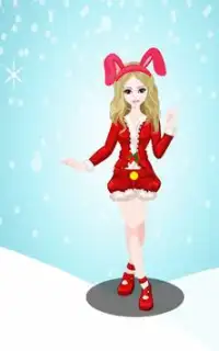 Jogo de Natal Dress Up Screen Shot 3