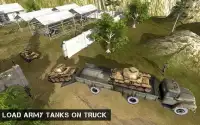 Hillside infantry Trucker and Helicopter sim 2018 Screen Shot 2